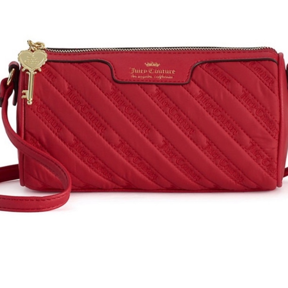 NWOT juicy couture cloud nine crossbody bag red